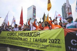 Persetujuan Serikat Buruh pada Titik Tertinggi Sejak 1965